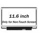 Screen Replacement 11.6 04Y1558 for Lenovo THINKPAD X131E 1366X768 40 pin LCD LED Screen Display Panel(Only for Non-Touch Screen)