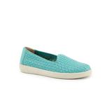 Women's Adelina Flat by Trotters in Aqua Blue (Size 10 M)