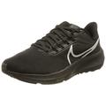 NIKE Women's Nike Air Zoom Pegasus 39 Sneaker, Black Black Black Reflect Silver, 3.5 UK