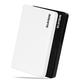 SUHSAI External Hard drive 1TB, 2.5 Inch External Hdd, Storage and Backup Drive, hard disk, USB 2.0 portable hard drive, Compatible with Mac, Laptop, Desktop, computer (White)