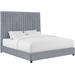 Arabelle Grey Bed in Queen - TOV-B97