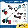 Drillpro 21V 900W Elektrische Rasenmäher Li-Ion Cordless Gras Trimmer Rebschnitt Garten Werkzeuge