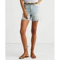 MSRP $90 Ralph Lauren High-Rise Denim Shorts Miramar Wash Size 10