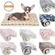 Washable Dog Bed Thickened Dog Mat Pet Cat Soft Fleece Pad Blanket Mat Cushion Home Bed Rug Keep