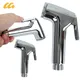 Hand Held Shower Sprayer Gun Faucet Toilet Washer Pressurizing Handheld Sprinkler Water Gun Self