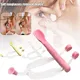 1 Set Eye Care Portable Contact Lens Applicator Inserter Tool Kit Tweezers Remover Cleaner Contact