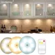 Wireless Remote Control Under Cabinet Kitchen Light USB Rechargeable Magnetic Pir Motion Sensor