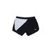 Reebok Athletic Shorts: Black Color Block Activewear - Women's Size Small