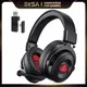 EKSA E900 BT 2.4GHz Wireless Bluetooth Headphones 7.1 USB/Type C Wired Gaming Headset Gamer with ENC