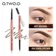 O.TWO.O Eyebrow Pencil 3 in 1 Fine Precise Brow Definer Waterproof Natural 4 Colors Brown Eye Brow