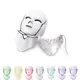 7 Colors Light Led Facial Mask with Neck Whitening Skin Rejuvenation Therapy Machine Face Mask Skin