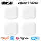 Tuya Smart WiFi/Zigbee Switch Push Button Switch 2Gang 6 Scene Wireless Smart Home Remote Controller