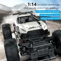 2.4GHz RC Cars 1:14 Remote Control Alloy Car 20+ Km/h High Speed Off Road Rc Truck All Terrains Toys