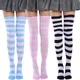 2021 New Socks Long Tube Ladies Japanese Blue and White Striped Over-knee Socks Thigh Socks Thigh
