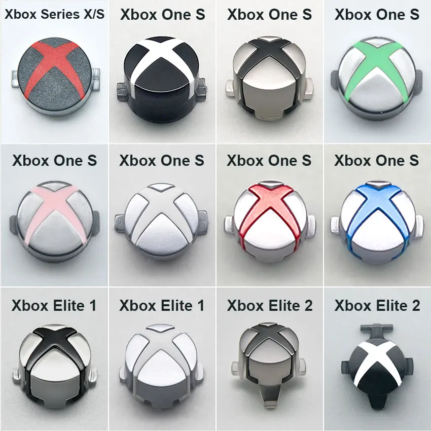 JCD For Xbox Series S/X Controller Home Button Start Return Back Switch Light Power Guide Logo Key For XBOX One S X1S Elite 1 2