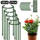 Plastic Plant Support Pile Garden Semi-circular Support Frame Ring Balcony Planting Rack Flower Cage