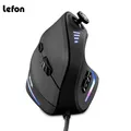 ZELOTES Vertical Gaming Mouse Wired USB Ergonomic Mice RGB Joysticks Programmable Laser Mice 10000