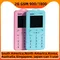 Unlocked Super Mini Card Mobile Phone 1.77 Inch 2G GSM Single SIM MP3 Telephone Bluetooth Dialer FM