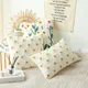 Cotton Embroidery Cushion Covers Soft Decorative Sofa Pillow Cases 45x45CM White Daisy Pillow Cover