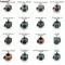 1pcs 3D Analog Grips sticks Joystick Stick Module Rocker For Xbox ONE Xbox360 Controller For PS2 PS3