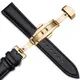 20mm watch strap Leather 22mm watch band butterfly buckle leather plain strap suitable for Tissot