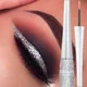 Glitter Liquid Eyeliner Pearlescent Diamond Eyeshadow 16 Color Sequins Blue Silver Pink Rose Gold