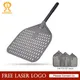 SHANGPEIXUAN 16/14/13/12 Inch Perforated Pizza Peel Rectangular Pizza Shovel Aluminum Hard Coating