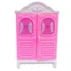 Doll Wardrobe Miniature Doll House Furniture Accessory Kids Toys Cabinet Closet Items For Barbie