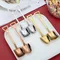 1/2/4PCS Stainless Steel Watermelon Spoon Shovel Spoon Household Creative Dessert Ice Cream Spoon