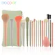 Docolor 17Pcs Makeup Brushes Set Eye Shadow Blush Powder Blending Foundation Cosmetic Brush With