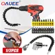 Oauee 105 Degree Right Angle Drill Attachment and Flexible Extension Bit Kit for Drill or