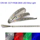 High CRI 95 RGB+CCT 24V RGBW RGBWW White Warm White LED Strips Light For Bedroom Home