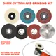 1pc 50mm Metal Cutting Disc Cut Off Wheel Grinding Wheel Flap Disc Polishing Buffing Wheels Angle