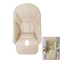 Baby Dinner Chair Seat Cushion For Pegperego Siesta Zero Aag Prima Pappa 3 Pouch 06 PU Leather Cover