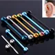 1 Pc 16/14G 34+5mm Stainless Steel Industrial Piercing Ear Cartilage Stud Earring Barbell Straight