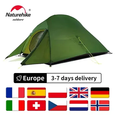 Naturehike Cloud Up 1 Upgraded Tent Ultralight Camping Tent Waterproof Outdoor Hiking Travel Tent Backpacking Cycling Tent