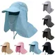 55% Discounts Hot! Hiking Fishing Hat Outdoors Sports Sun Resistant Neck Face Wide Brim Flap Caped