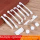 1 Pc European Style White Handles Aluminum Cabinet Door Handle Drawer Single Hole Knobs Furniture