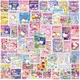 10/30/50pcs Cartoon Sanrio Poster Stickers Kawaii Girls Hello Kitty Kuromi Decals DIY Phone Diary