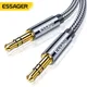 Essager 3.5mm Jack Aux Cable 3.5 mm Male to Male Audio Cable Speaker Line Aux Wire Cord For Samsung