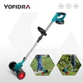 Electric Foldable Lawn Mower Handheld Adjustable Electric Trimmer With Accessories Garden Pruning