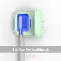 Wireless Toothbrush Sterilizer USB Dental Shelf Bathroom Rechargeable Antiseptic UV Disinfector