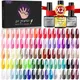 Limegirl Gel Nail Polish Set 60/40/24 Colors Semi Permanent UV Led Gel Varnish Soak Off Nail