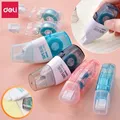 Deli Double Sided Adhesive Roller Glue Self Adhesive Dots Roller Tape Dispenser Stationery Office