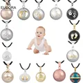 Eudora Harmony Ball Pendant Necklace Pregnancy Chime Ball Mexcian Bola Pendants Wishing Balls Fine