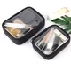 Waterproof Transparent PVC Cosmetic Bag Women Make Up Case Travel Zipper Makeup Beauty Wash