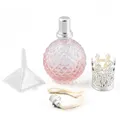 100ml Pink Catalytic Pineapple Fragrance Diffuser Aromatherapy Oil Tan Lamp Wick Kit Parfum Glass