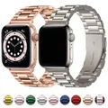Stainless Steel Strap for Apple Watch Ultra 2 Band 49mm 40mm 44mm 42mm 41mm 45mm Bracelet IWatch