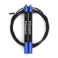 Speed Jump Rope Ball Bearing Metal Handle Sport Skipping Stainless Steel Cable Crossfit Fitness