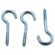 1# 2# 3# 4# 5# 6# 8# 10# 12# 14# Blue Zinc Light Hook Ring Question Mark Hooks Sheep Eye Hook Screws